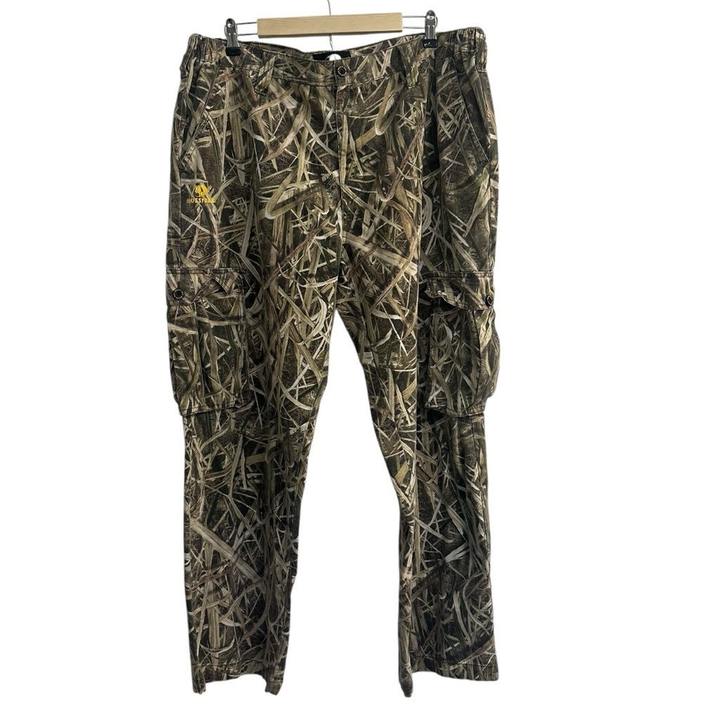 Mossy Oak Mens Camouflage Cargo Pants Size XL 40-42 Hunting Outdoors - Picture 4 of 11